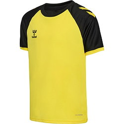Hummel Match League Maillot Manches Courtes Enfants - Jaune / Noir