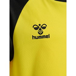 Voorvertoning: Hummel Match League Shirt Korte Mouw Kinderen - Geel / Zwart