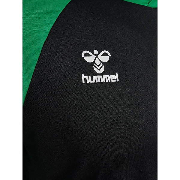 Hummel Match League Maillot Manches Courtes Hommes - Noir / Vert