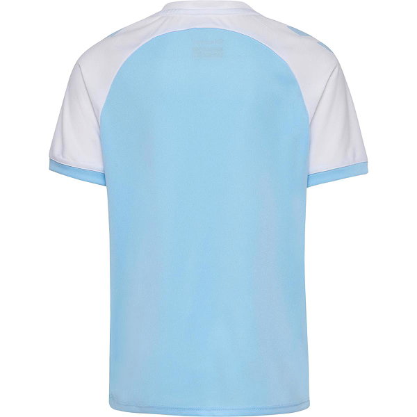 Hummel Match League Shirt Korte Mouw Kinderen - Hemelsblauw / Wit