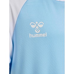 Voorvertoning: Hummel Match League Shirt Korte Mouw Kinderen - Hemelsblauw / Wit
