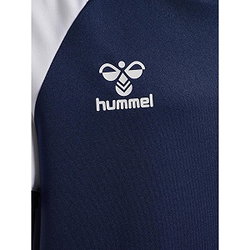 Voorvertoning: Hummel Match League Shirt Korte Mouw Kinderen - Marine / Wit