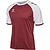 Hummel Match League Maillot Manches Courtes Hommes - Bordeaux / Blanc