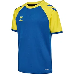 Hummel Match League Maillot Manches Courtes Enfants - Royal / Jaune