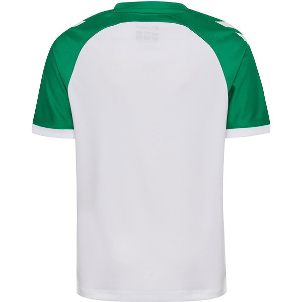 Hummel Match League Maillot Manches Courtes Enfants - Blanc / Vert