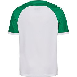 Présentation: Hummel Match League Maillot Manches Courtes Enfants - Blanc / Vert