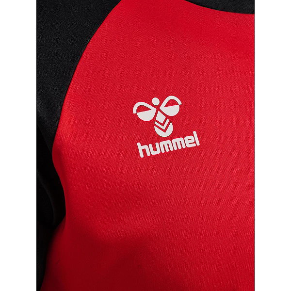 Hummel Match League Trikot Kurzarm Herren - Rot / Schwarz