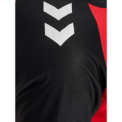 Vorschau: Hummel Match League Trikot Kurzarm Herren - Rot / Schwarz