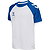Hummel Match League Maillot Manches Courtes Enfants - Blanc / Royal