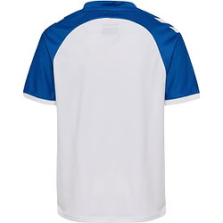 Présentation: Hummel Match League Maillot Manches Courtes Enfants - Blanc / Royal