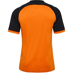 Présentation: Hummel Match League Maillot Manches Courtes Hommes - Orange / Noir