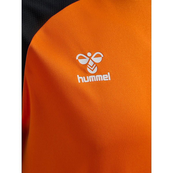 Hummel Match League Maillot Manches Courtes Hommes - Orange / Noir