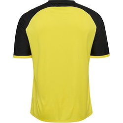 Présentation: Hummel Match League Maillot Manches Courtes Hommes - Jaune / Noir