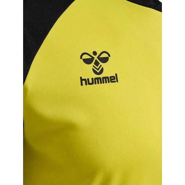 Hummel Match League Maillot Manches Courtes Hommes - Jaune / Noir