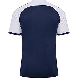 Présentation: Hummel Match League Maillot Manches Courtes Hommes - Marine / Blanc
