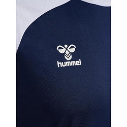 Présentation: Hummel Match League Maillot Manches Courtes Hommes - Marine / Blanc