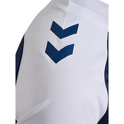 Présentation: Hummel Match League Maillot Manches Courtes Hommes - Marine / Blanc