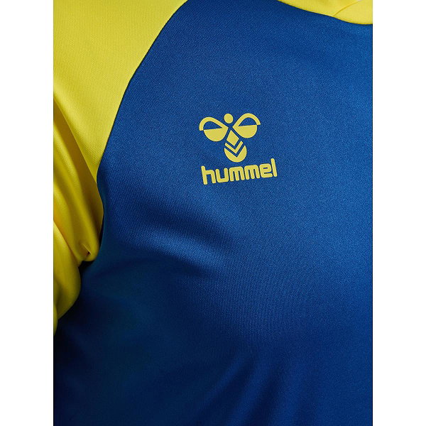Hummel Match League Maillot Manches Courtes Hommes - Royal / Jaune