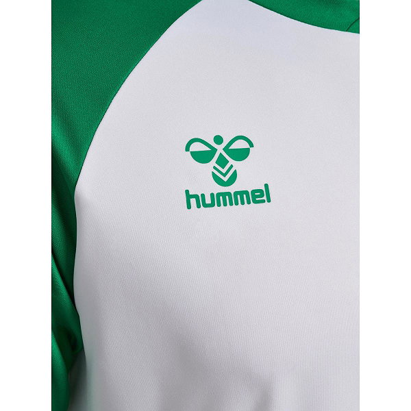 Hummel Match League Trikot Kurzarm Herren - Weiß / Grün