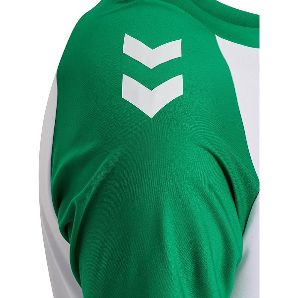 Hummel Match League Trikot Kurzarm Herren - Weiß / Grün