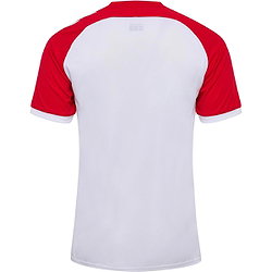 Présentation: Hummel Match League Maillot Manches Courtes Hommes - Blanc / Rouge