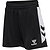 Hummel Match Shorts Kinder - Schwarz / Weiß