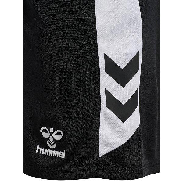 Hummel Match Short Enfants - Noir / Blanc