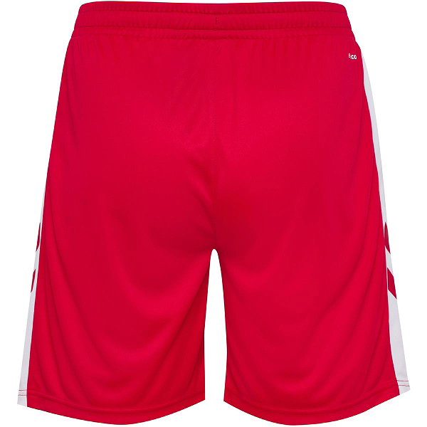 Hummel Match Short Hommes - Rouge / Blanc