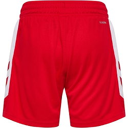 Vorschau: Hummel Match Shorts Kinder - Rot / Weiß