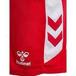 Vorschau: Hummel Match Shorts Kinder - Rot / Weiß