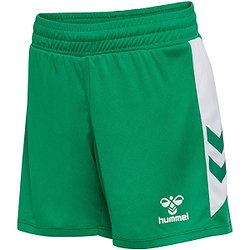 Hummel Match Shorts Kinder - Grün / Weiß