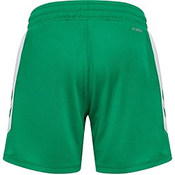Présentation: Hummel Match Short Enfants - Vert / Blanc