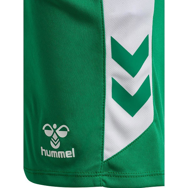 Hummel Match Short Enfants - Vert / Blanc