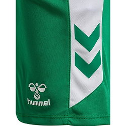 Présentation: Hummel Match Short Enfants - Vert / Blanc
