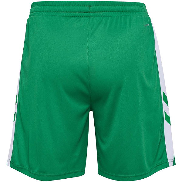 Hummel Match Short Hommes - Vert / Blanc