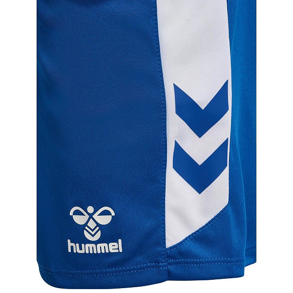 Hummel Match Shorts Kinder - Royal / Weiß