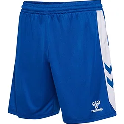 Hummel Match Short Hommes - Royal / Blanc