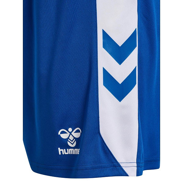 Hummel Match Short Hommes - Royal / Blanc