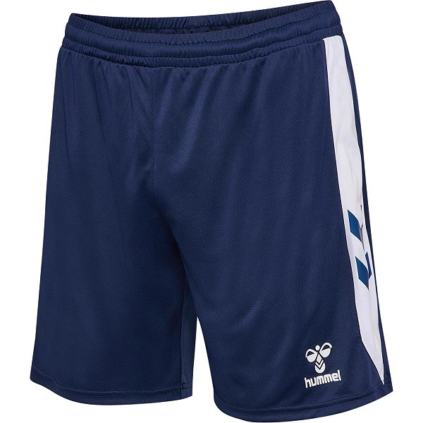 Hummel Match Short Hommes - Marine / Blanc