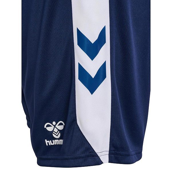 Hummel Match Short Hommes - Marine / Blanc