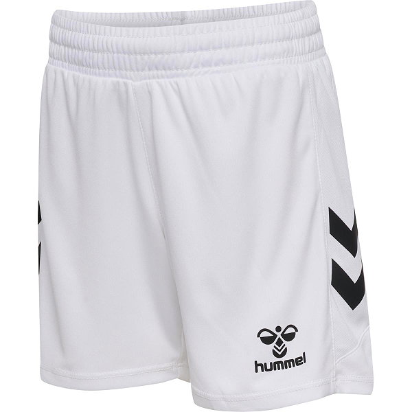 Hummel Match Short Enfants - Blanc / Noir