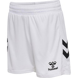 Hummel Match Short Kinderen - Wit / Zwart