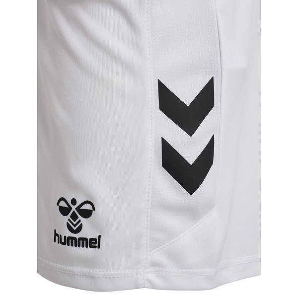 Hummel Match Short Enfants - Blanc / Noir