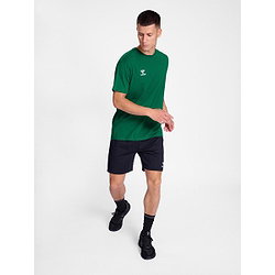 Présentation: Hummel Go 2.0 T-Shirt Hommes - Vert Foncé