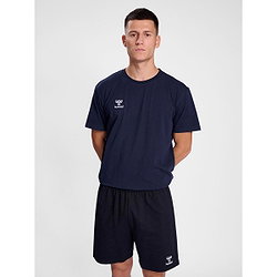 Voorvertoning: Hummel Go 2.0 T-Shirt Heren - Marine