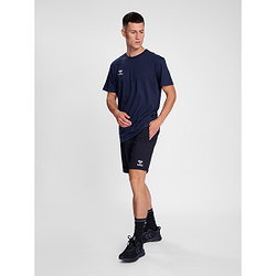 Voorvertoning: Hummel Go 2.0 T-Shirt Heren - Marine