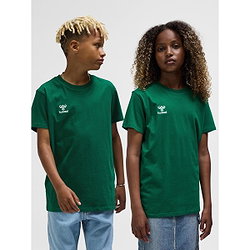 Vorschau: Hummel Go 2.0 T-Shirt Kinder - Dunkelgrün