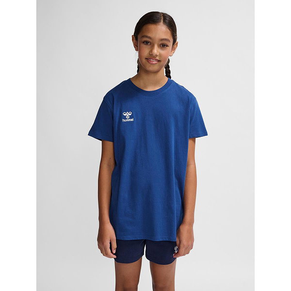 Hummel Go 2.0 T-Shirt Enfants - Royal / Blanc
