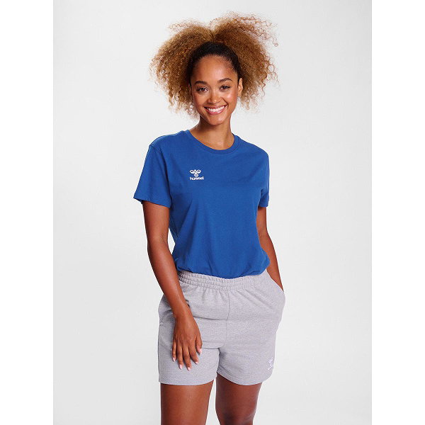 Hummel Go 2.0 T-Shirt Kinder - Royal / Weiß