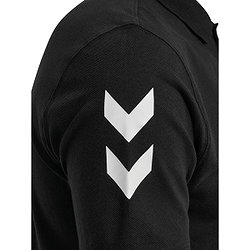 Voorvertoning: Hummel Go 2.0 Chevron Polo Heren - Zwart